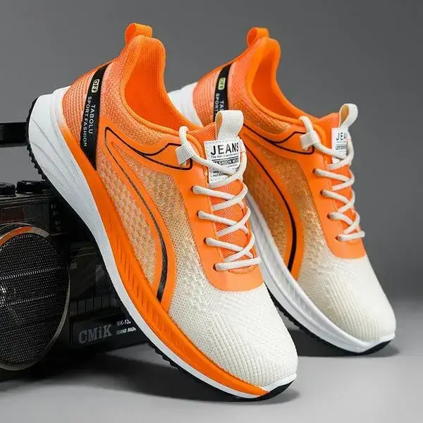 Men Casual Color Matching Mesh Breathable Sneakers - Stylish, Lightweight & Comfortable